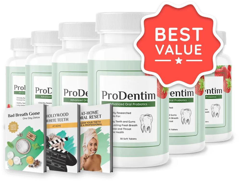 Prodentim six bottles